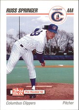 1992 SkyBox AAA #57 Russ Springer