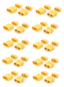 10x Pares Conector XT90 Macho Hembra Enchufe Enchufe Enchufe + Cubiertas Terminal Batería eBike - Imagen 1 de 1