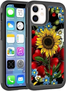 Robuste robuste stoßfeste Schutzhülle iPhone 11,1 Zoll - Sonnenblume - Bild 1 von 7
