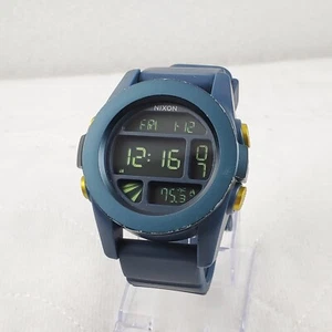 RELOJ NIXON LA UNIDAD "ESO ES LO QUE DIJO" AZUL WR 100M CUARZO BATERÍA NUEVA  - Imagen 1 de 10