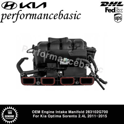 OEM Engine Intake Manifold 283102G700 For Kia Optima Sorento 2.4L 2011-2015  - Image 1 of 4