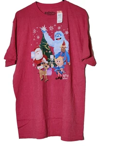 Rudolph the red nosed Reindeer T Shirt Size Xl - Picture 1 of 3
