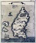 Antique map, Myller, Insul Rhodus