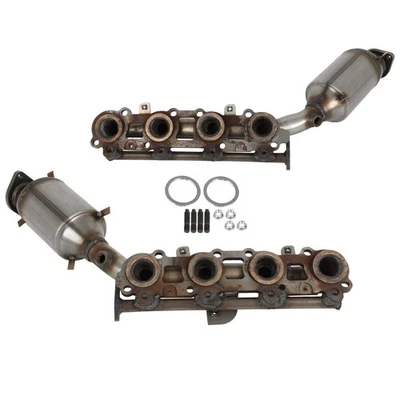 Convertidor catalítico colector para Lexus GX470 2005-2009 4,7 L V8 EPA izquierda y derecha Foto 1 de 4