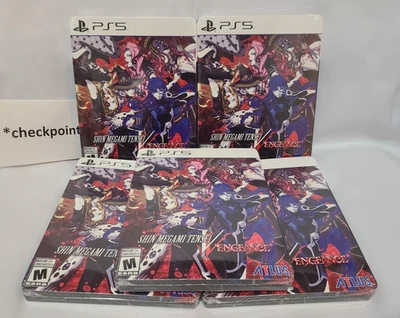 NUEVO 1x Shin Megami Tensei V: Vengeance Steelbook Launch Edition (PS5) ¡SELLADO! Foto 1 de 4