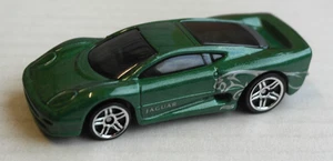 Hot Wheels Jaguar XJ 220 grünmetallic Sportwagen Auto Sports Car HW Mattel green - Picture 1 of 4