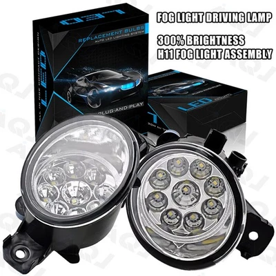 Fits For INFINITI QX60 2014-2023 Left & Right Side Fog Light Lamp Assembly Pair Foto 1 de 4