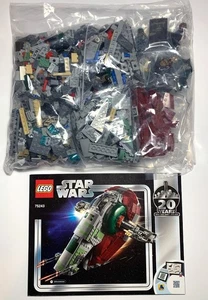 LEGO Star Wars 75243 Slave I 20th Anniversary W/ INSTRUCTIONS MINIFIGURES - Picture 1 of 5