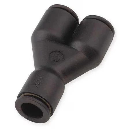 Legris 3140 10 00 Push-Fit Wye Fitting, tamaño de tubo de 10 mm, latón, Foto 1 de 1