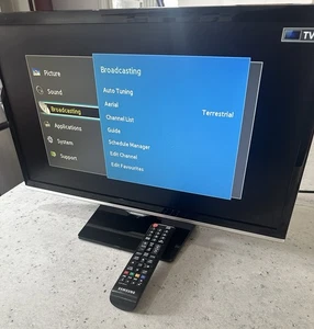 Samsung T22E310EX 22" Inch LED HD TV, Stand, Freeview HDMI SCART, Caravan etc - Picture 1 of 5