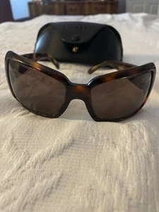 Bvlgari 847 502/73 Tortoise Frame Rectangle Sunglasses 61017 115 Italy. - Picture 1 of 4
