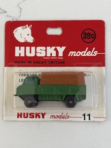 HUSKY 21 FORWARD CONTROL LAND ROVER, TAN COVER, MINT, VERY NEAR MINT CARD - Picture 1 of 7