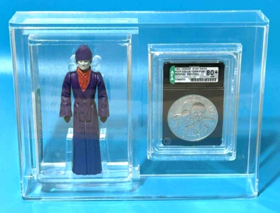 Винтажная фигурка Кеннера из Star wars 1984 Imperial Dignitary AFA 80 с монетой - Изображение 1 из 4