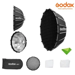Godox S65T 65cm Umbrella Softbox Quick Release Light Diffuser Reflector + Grid - Picture 1 of 12