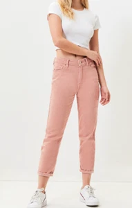 Pacsun Hose Damen Hibiskus Rosa Cord Mom Jeans - Größe 25 - Bild 1 von 7