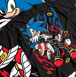 Shadow The Hedgehog T-Shirt, Heroes Tee Sonic T-Shirt, Heroes Vintage Tee - - Picture 1 of 10