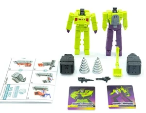 MS toys Devastator B set MS-B41 EXCAVATOR MS-B42 BULLDOZER Figure in stock - Picture 1 of 12