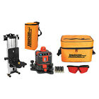 Johnson Level & Tool 40-6507 Rotary Laser Level,Int/Ext,Red,800 Ft.