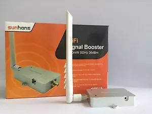 SUNHANS 5G-5.8Ghz 4W Wi-Fi Signal Booster Wireless LAN Indoor Signal Amplifier - Picture 1 of 4