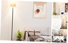 Modern Floor Lamp, 64.6" Tall, Foot Switch, Living & Bedroom A-Beige & Black