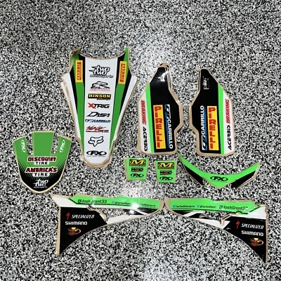 CHAD REED TWO TWO MOTORSPORTS GRAPHICS TRIM KIT KAWASAKI KX450F 2013 2014 2015 - Image 1 of 4