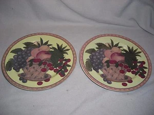 BLOCK OBSTTELLER AUS INDONESIEN "TISKET-A-TASKET" VON GEAR - 2ER SET -1995' - Bild 1 von 7