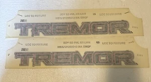 NEW 2021-2024 Ford Ranger TREMOR 15in Side Decals, OEM Red Black Silver Original - Bild 1 von 4