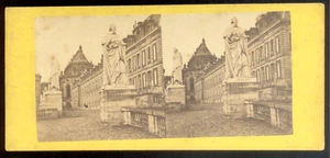 PARIS, Château de Versailles, Statue de Richelieu,  Vintage Albumen print c.1860 - Picture 1 of 1