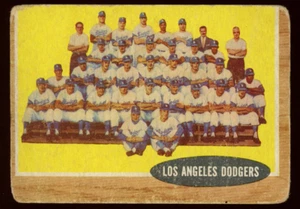 1962 Venezuela Topps #43 DODGERS TEAM SANDY KOUFAX VENEZUELAN - Picture 1 of 2