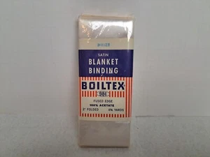 Boiltex - Encuadernación de manta satinada (2" x 4,75 yardas) blanca #852 - sellada - Imagen 1 de 3