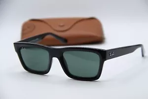 NEW RAY-BAN RB 4396 WARREN 6677/71 BLACK AUTHENTIC SUNGLASSES W/CASE 54-20 - Picture 1 of 5