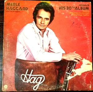 Merle Haggard and The Strangers Presents His 30th Album 1974 Capitol Records - Picture 1 of 2