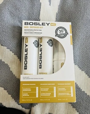 BOSLEY MD BOS Kit de Defensa Seguro para Adelgazamiento del Cabello Kit de Tres Piezas Foto 1 de 4