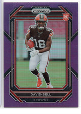 David Bell 2022 Panini Prizm Purple Prizms Rookie Card /125