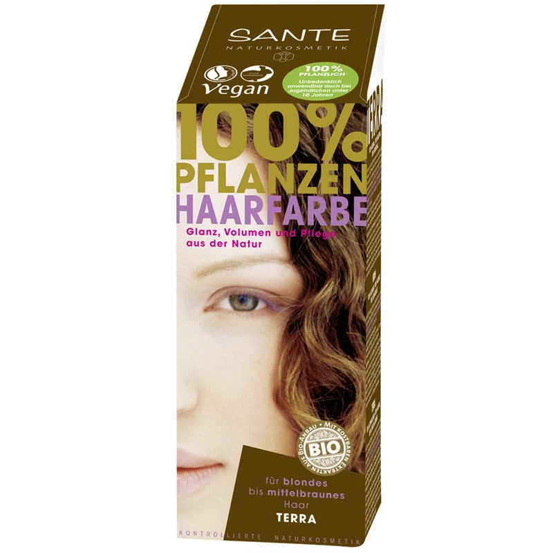 SANTE Pflanzenhaarfarbe - terra 100 g - Bild 1 von 1