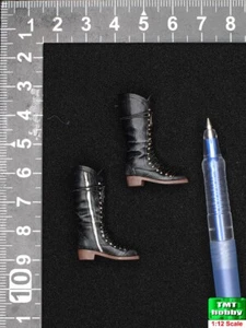 1:12 Scale BROTOYS LR003 Alice Resident Evil 4 - Long Boots (PEG TYPE) - Picture 1 of 2