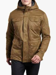 Kuhl Fleece Lined Kollusion Military Style Winter Outdoor Jacket- Men's Large - Picture 1 of 6