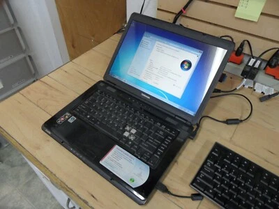 Toshiba Satellite L305D / AMD Turion 64 X2 @ 2.0 GHz / For Parts / Bad Keyboard - Image 1 of 4