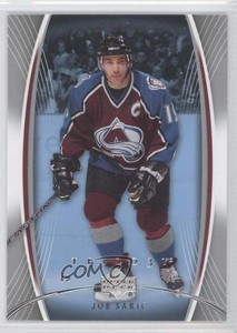 2007-08 Upper Deck Trilogy Joe Sakic #25 HOF