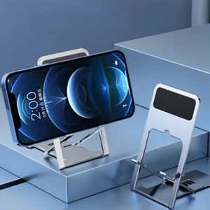 Desktop Phone Holder Stand Adjustable Foldable Phone Desk Stand Tablet Holder - Picture 1 of 12