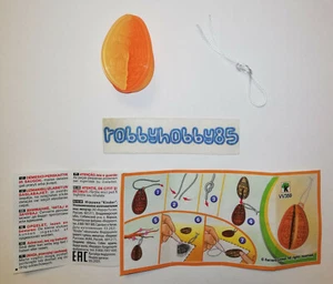VV359 STENCIL UOVO + BPZ VARIANTE 2022 KINDER JOY ITALIA ANIMALI E STENCIL - Picture 1 of 1