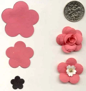 Small Ume / Plum Blossom Paper Punch by Punch Bunch Quilling-Scrapbook-Cardcraft