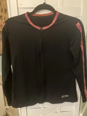 Chaqueta para mujer H2O Wear talla grande negra ligera usada en excelente estado Foto 1 de 4