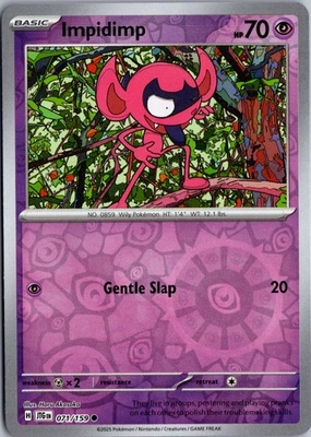 Impidimp Reverse Holo Common SV09: Journey Together 071/159 NM - Image 1 of 2