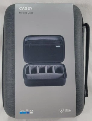 GoPro CASEY Gray Grey Molded Case Store Protect GoPro Cameras & Accessories - Image 1 of 4