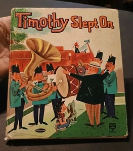 Vintage 1964 Hardcover "Timothy Slept On" Top Top Tales Whitman Childrens Book - Picture 1 of 13