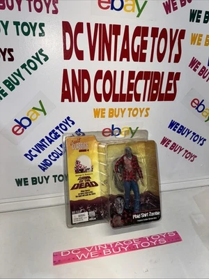 Dawn of the Dead "Camisa a Cuadros Zombie" Clásicos de Culto Serie 4 NECA Carrete Juguetes 2006 Foto 1 de 4