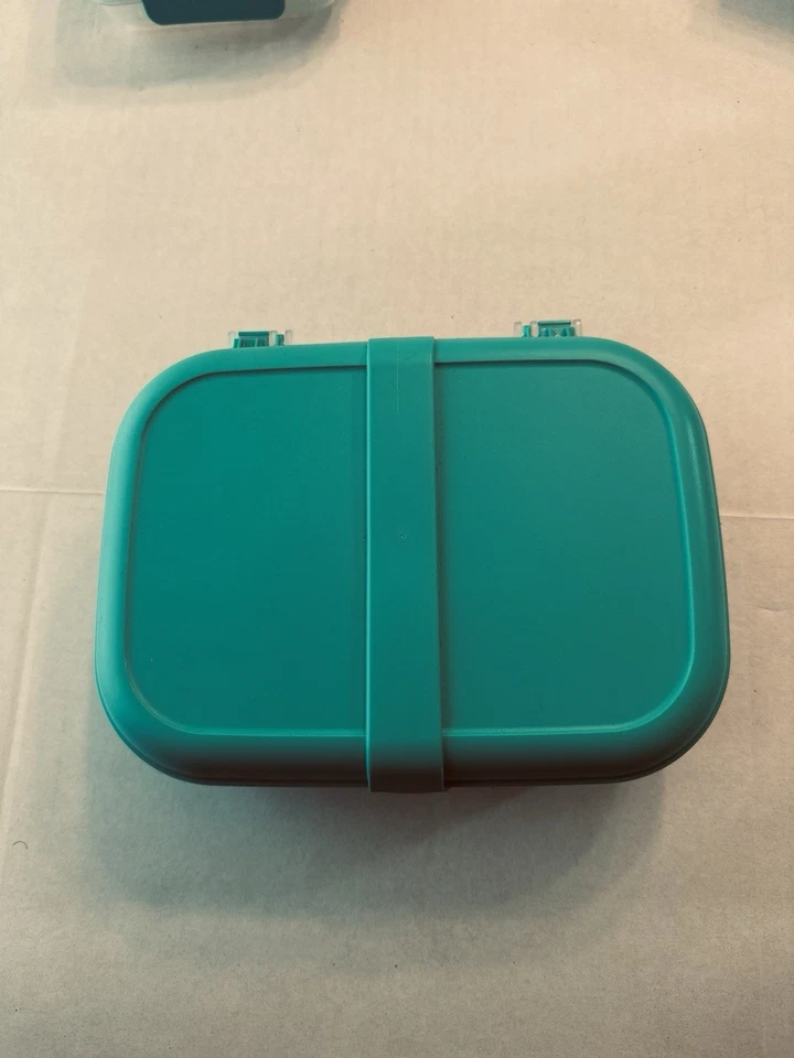 2 Fiambrera Sistema Verde - 3 Compartimentos Foto 1 de 4