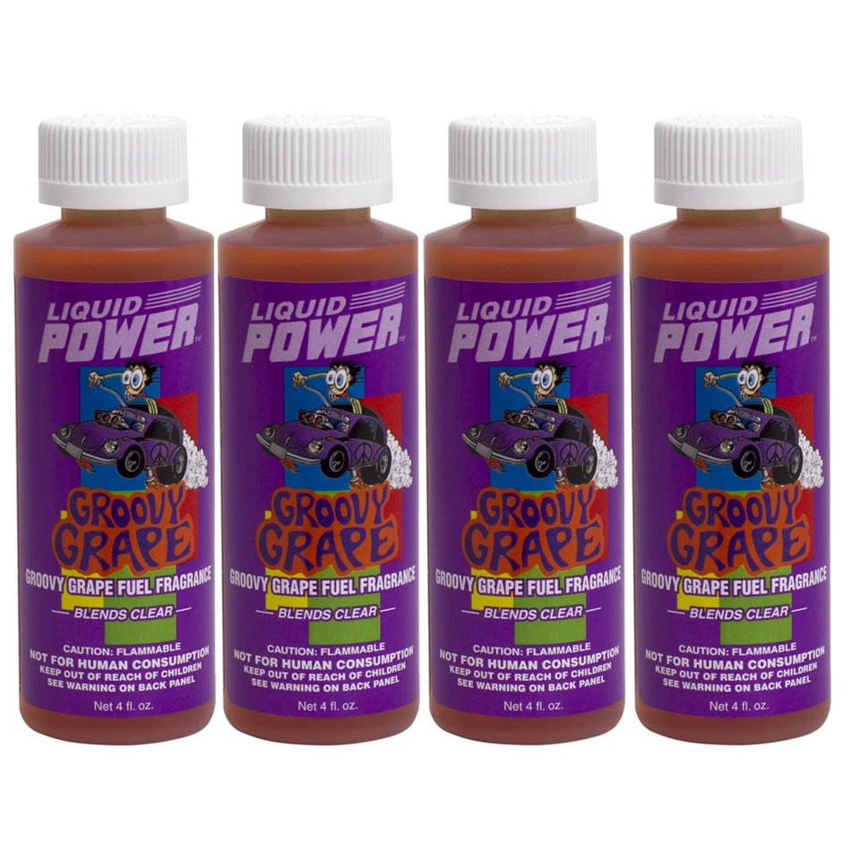 Power Plus Fuel Fragrance 19769-32 (4-PACK); Groovy Grape 4oz treats 20g Gas - Image 1 of 1