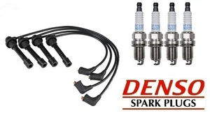 DENSO OEM For Honda Civic CX DX LX EX Del-Sol S Si Tune Up Kit 1996-2000 - Picture 1 of 3